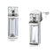 Sterling Silver Earrings TS550 Rhodium 925 Sterling Silver Earrings