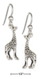 Silver Earrings Sterling Silver Giraffe Earrings JadeMoghul Inc.
