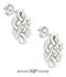 Silver Earrings Sterling Silver Mini Celtic Knot Earrings On Stainless Steel Posts And Nuts JadeMoghul Inc.