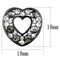 Stud Earrings For Women TK2627 Stainless Steel Earrings with Crystal