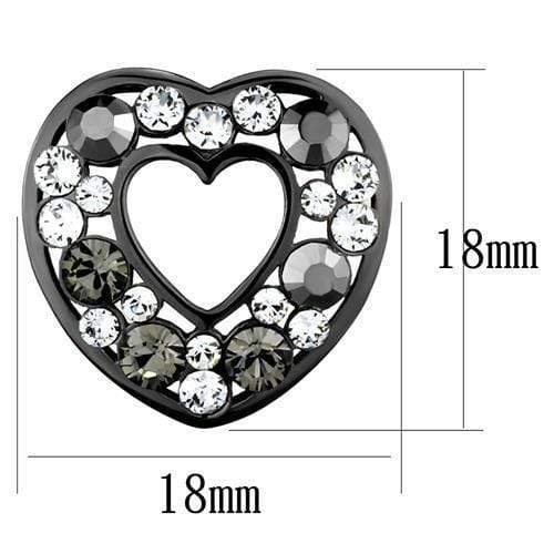 Stud Earrings For Women TK2627 Stainless Steel Earrings with Crystal