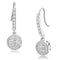 Silver Earrings Wedding Earrings LO893 Rhodium Brass Earrings with AAA Grade CZ Alamode Fashion Jewelry Outlet