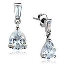 Wedding Earrings TK1804 Stainless Steel Earrings with AAA Grade CZ