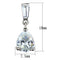 Wedding Earrings TK1804 Stainless Steel Earrings with AAA Grade CZ