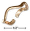 12 KARAT GOLD FILLED WAVY TOE RING-Silver Jewelry Rings-JadeMoghul Inc.