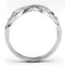 Silver Jewelry Rings 925 Silver Ring TS088 Rhodium 925 Sterling Silver Ring with AAA Grade CZ Alamode Fashion Jewelry Outlet