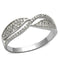 Silver Jewelry Rings 925 Silver Ring TS108 Rhodium 925 Sterling Silver Ring with AAA Grade CZ Alamode Fashion Jewelry Outlet