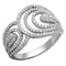 925 Silver Ring TS147 Rhodium 925 Sterling Silver Ring with AAA Grade CZ