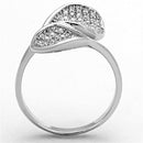 925 Silver Ring TS149 Rhodium 925 Sterling Silver Ring with AAA Grade CZ