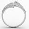 Silver Jewelry Rings 925 Silver Ring TS152 Rhodium 925 Sterling Silver Ring with AAA Grade CZ Alamode Fashion Jewelry Outlet