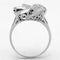 Silver Jewelry Rings 925 Silver Ring TS171 Rhodium 925 Sterling Silver Ring with AAA Grade CZ Alamode Fashion Jewelry Outlet