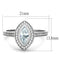 Silver Jewelry Rings 925 Silver Ring TS213 Rhodium 925 Sterling Silver Ring with AAA Grade CZ Alamode Fashion Jewelry Outlet