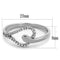 925 Silver Ring TS269 Rhodium 925 Sterling Silver Ring with AAA Grade CZ