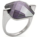 925 Sterling Silver Rings LOS409 - 925 Sterling Silver Ring with CZ