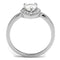 Anniversary Rings For Her 3W1219 Rhodium Brass Ring with AAA Grade CZ