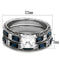 Silver Jewelry Rings Cheap Engagement Rings TK1829 Stainless Steel Ring with AAA Grade CZ Alamode Fashion Jewelry Outlet