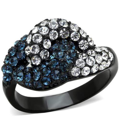 Cheap Engagement Rings TK1833 - Stainless Steel Ring with Top Grade Crystal