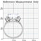 Silver Jewelry Rings Cheap Engagement Rings TK186 Stainless Steel Ring with AAA Grade CZ Alamode Fashion Jewelry Outlet