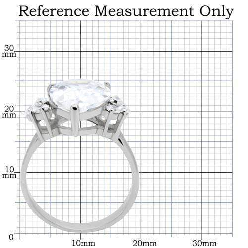 Silver Jewelry Rings Cheap Engagement Rings TK186 Stainless Steel Ring with AAA Grade CZ Alamode Fashion Jewelry Outlet