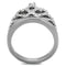 Cheap Engagement Rings TK1923 Stainless Steel Ring with Top Grade Crystal