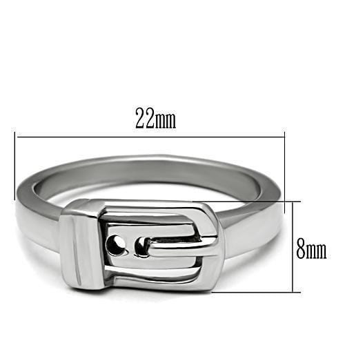 Silver Jewelry Rings Cheap Engagement Rings TK472 Stainless Steel Ring Alamode Fashion Jewelry Outlet