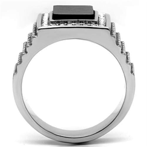 Cheap Engagement Rings TK592 Stainless Steel Ring with Synthetic