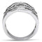 Cheap Rings 3W199 Rhodium Brass Ring