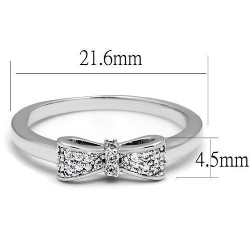 Cheap Rings For Men 3W1235 Rhodium Brass Ring with AAA Grade CZ