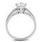 Cheap Rings For Men 3W1340 Rhodium Brass Ring with AAA Grade CZ