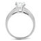 Cheap Rings For Men 3W1341 Rhodium Brass Ring with AAA Grade CZ