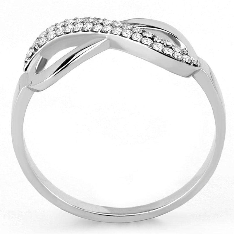 Cheap Rings For Men DA054 Stainless Steel Ring with AAA Grade CZ