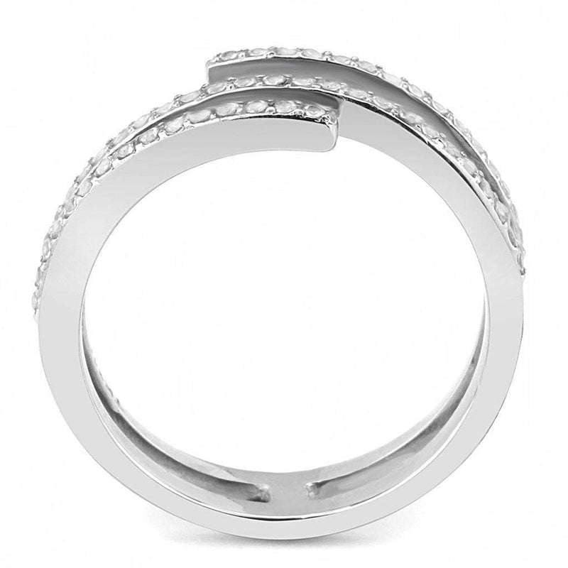 Cheap Rings For Men DA060 Stainless Steel Ring with AAA Grade CZ