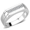 Silver Jewelry Rings Cheap Rings For Men DA251 Stainless Steel Ring with AAA Grade CZ Alamode Fashion Jewelry Outlet