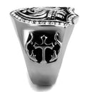 Cool Mens Rings TK2328 Stainless Steel Ring with Top Grade Crystal