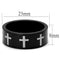 Cool Mens Rings TK2410 Two-Tone Black - Stainless Steel Ring