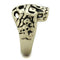 Cool Mens Rings TK2452 Antique Copper Stainless Steel Ring with Epoxy