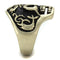 Cool Mens Rings TK2454 Antique Copper Stainless Steel Ring with Epoxy