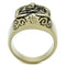 Cool Mens Rings TK2457 Antique Copper Stainless Steel Ring with Epoxy