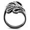 Crystal Engagement Rings TK3688 Stainless Steel Ring with Crystal