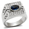 Crystal Engagement Rings TK369 Stainless Steel Ring with Top Grade Crystal