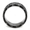Silver Jewelry Rings Crystal Engagement Rings TK3691 - Stainless Steel Ring with Crystal Alamode Fashion Jewelry Outlet