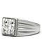 Crystal Engagement Rings TK489 Stainless Steel Ring with Top Grade Crystal