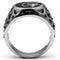 Silver Jewelry Rings Crystal Rings TK706 Stainless Steel Ring with Top Grade Crystal Alamode Fashion Jewelry Outlet