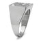 Crystal Wedding Rings TK319 Stainless Steel Ring with Top Grade Crystal