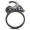 Crystal Wedding Rings TK3205 Stainless Steel Ring with Top Grade Crystal