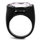 Crystal Wedding Rings TK3213 - Stainless Steel Ring with Top Grade Crystal