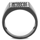 Crystal Wedding Rings TK3220 Stainless Steel Ring with Top Grade Crystal