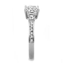 Crystal Wedding Rings TK3248 Stainless Steel Ring with Top Grade Crystal