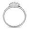 Crystal Wedding Rings TK3249 Stainless Steel Ring with Top Grade Crystal