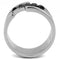 Crystal Wedding Rings TK3284 Stainless Steel Ring with Top Grade Crystal